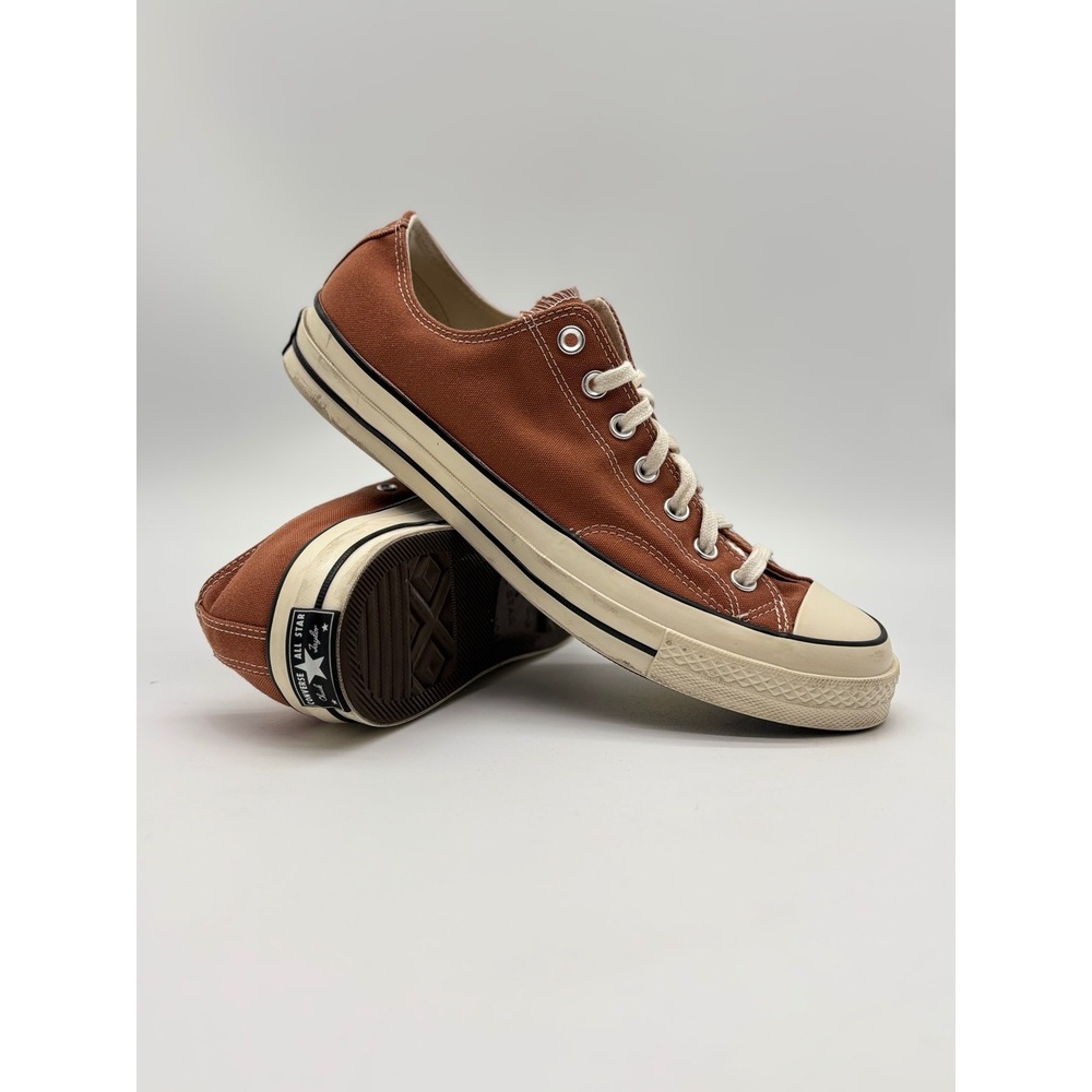 Converse Chuck 70 Ox Terracotta Burnt Orange Low Top Sneakers A00461C Mens 10.5